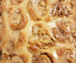 Pudding-Nuss-Schnecken