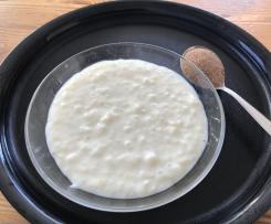 Cremiger Milchreis