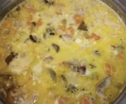 Polnische Salzgurkensuppe