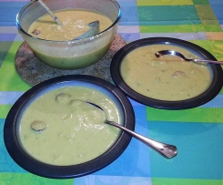 Süßkartoffel-Wirsing-Rahmsuppe