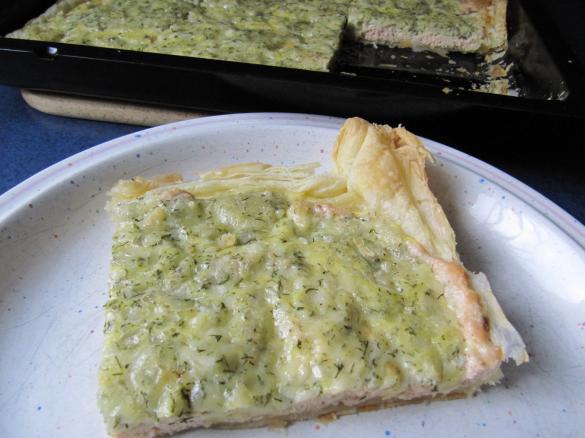 Schwedenpizza (Schwedischer Lachskuchen)