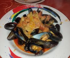 Muscheln mit Chorizo