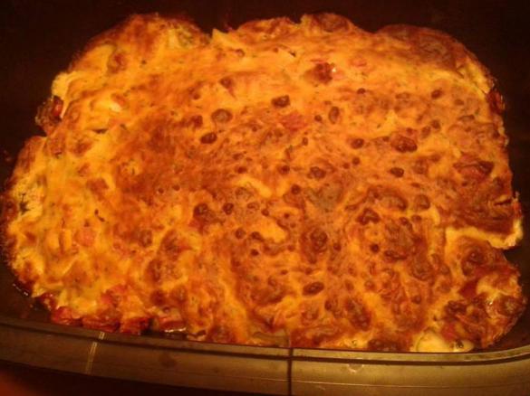 Spargelauflauf mit Senfkruste, Low Carb