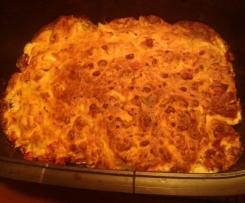 Spargelauflauf mit Senfkruste, Low Carb