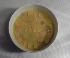 Kartoffelsuppe mit Mini-Wiener (Geflügel)