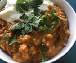 Makkaroni mit Rote-Linsen