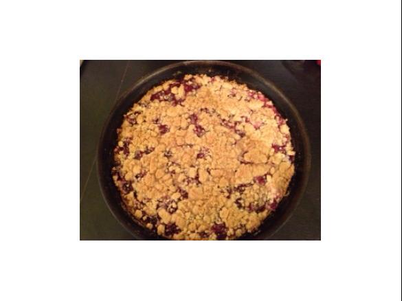 10 Minuten Kirschstreuselkuchen ohne Ei