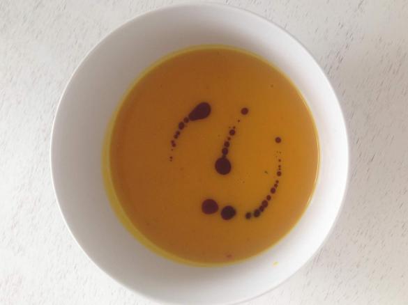 Kürbissuppe mit Kokosmilch