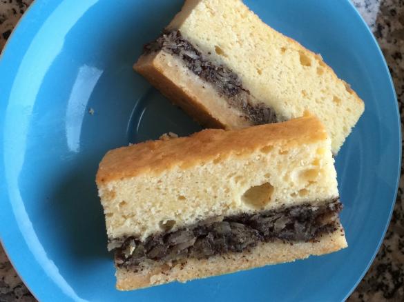 Mohnkuchen-Schnitten