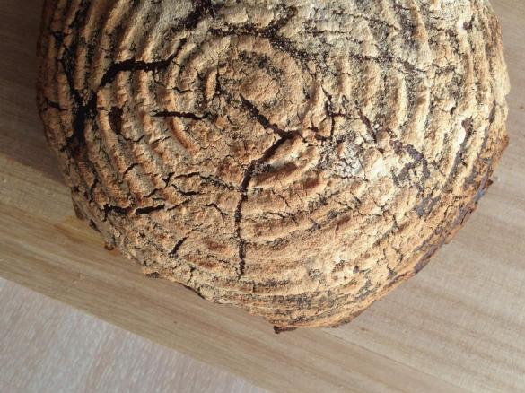 dunkles Bauernbrot (90% Roggenanteil mit Sauerteig)