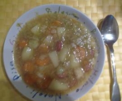 Rosenkohl- Möhreneintopf