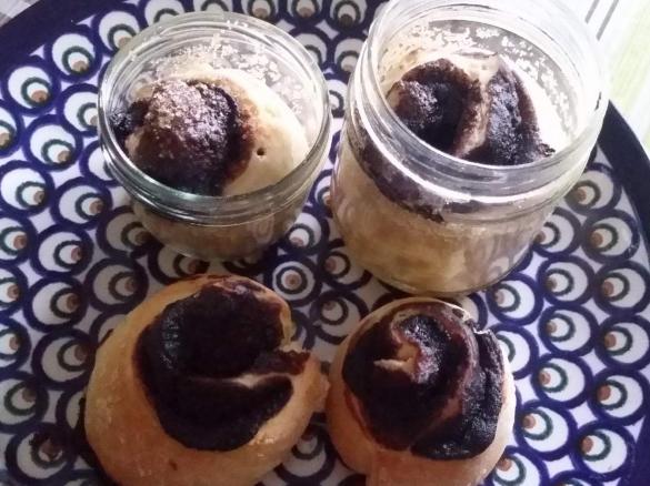 vegane Schokoschnecken (im Glas)