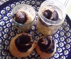 vegane Schokoschnecken (im Glas)