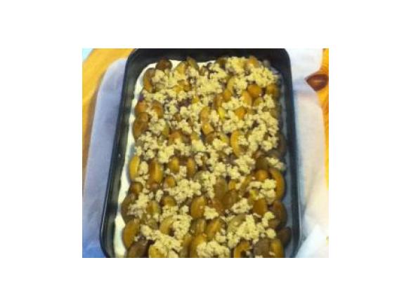 Leichter Pflaumen-Streuselkuchen (WW)
