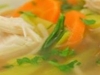 Hühnersuppe – dem Schnupfen ein Schnippchen – mit der "Gemüse-/Reis-Option"