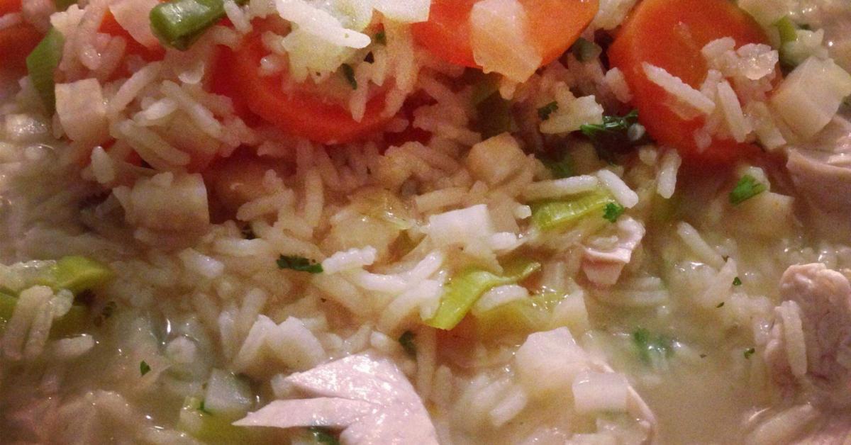 Hühnersuppe – dem Schnupfen ein Schnippchen – mit der "Gemüse-/Reis ... Hühnersuppe – dem Schnupfen ein Schnippchen – mit der "Gemüse-/Reis ...