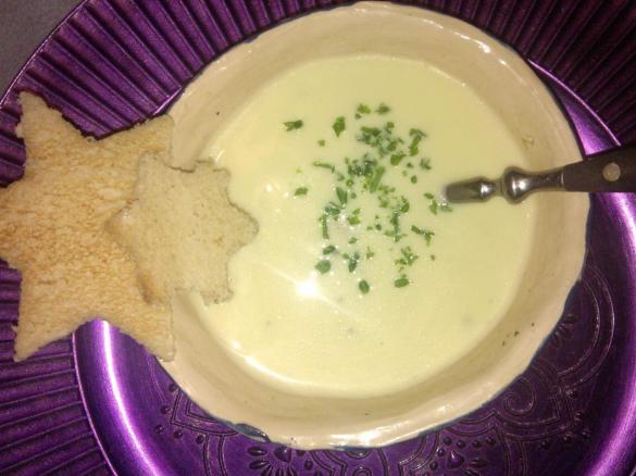 Hühnchencremesuppe