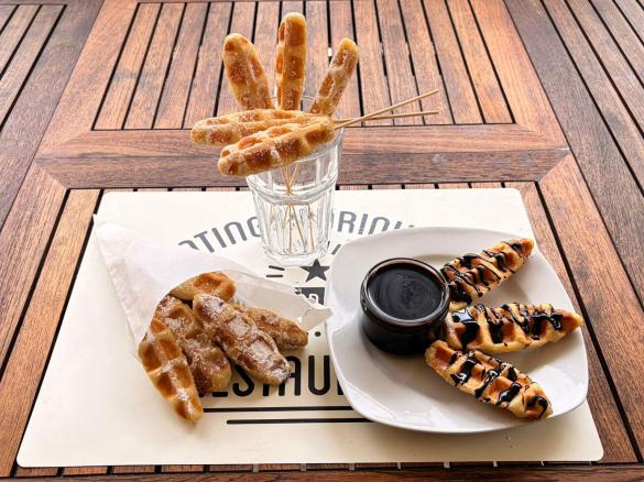 Churros-Waffeln