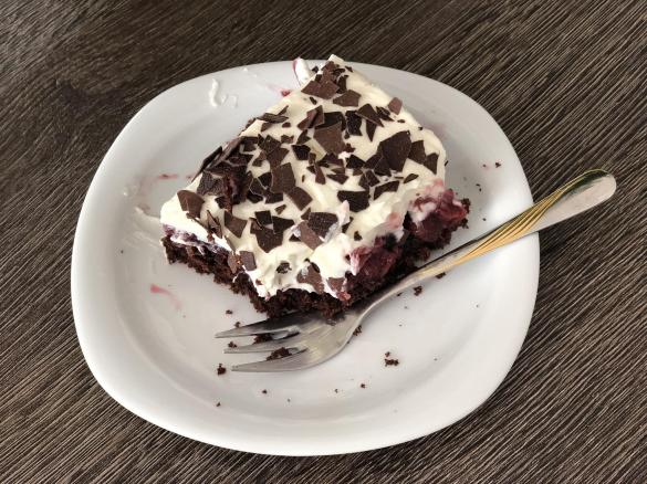 Variation Schwarzwälder Kirschtorte vom Blech