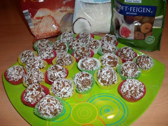 Süße Feigenkugeln -Paleo geeignet-