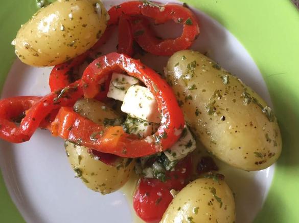 Kartoffelsalat pikant