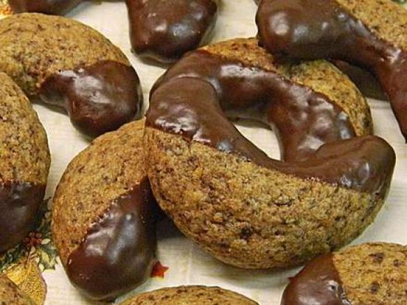 Schoko-Orangen-Kipferl