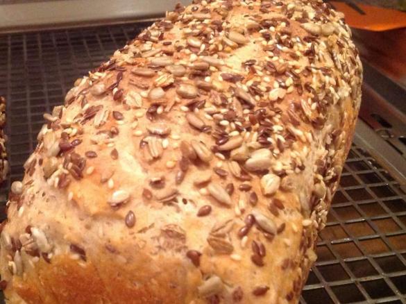 4 Min. Dinkelbrot lecker, luftig