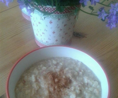 *warmer Weetabix Apfel Porridge*