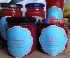 Elena's Erdbeer-Apfel Konfitüre