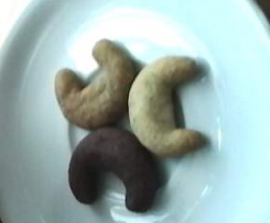 Vanille, Mokka, Schockokipferl