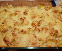 Blumenkohl-Kartoffel-Gratin