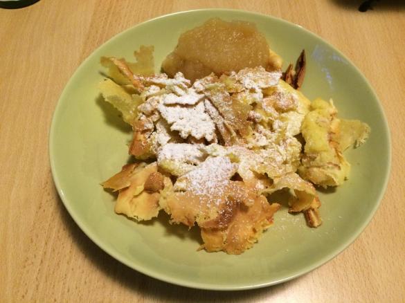 Kaiserschmarrn aus dem Backofen