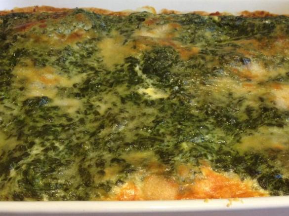 Variation von Rahmspinat-Lasagne (ohne Feta)