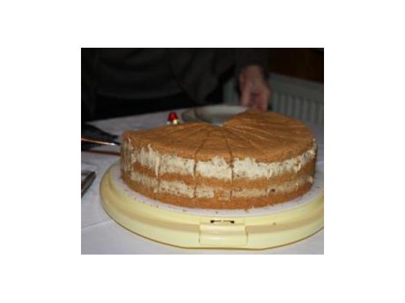 Lebkuchen Mandarinentorte mit Vollkornbisquitt