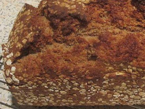 Roggen-Dinkel-Vollkornbrot, schnell