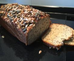 Saftiges Low carb Brot ( Variation Low Carb Brötchen)