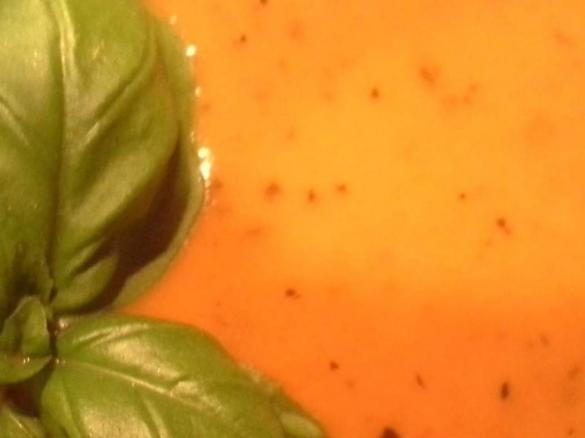 Variation von Tomatensuppe