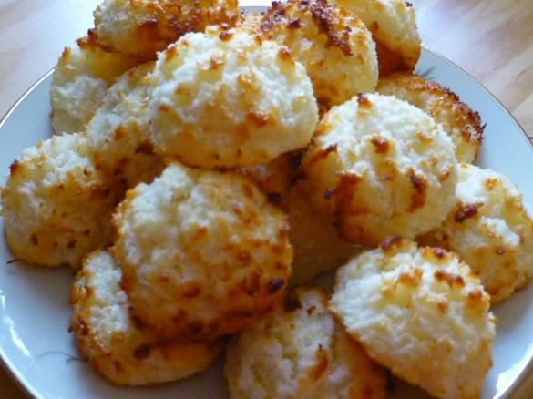 Kokosmakronen mit Quark