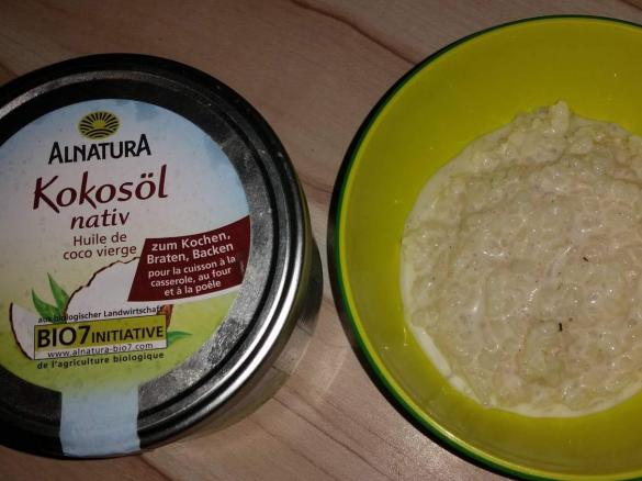 Milchreis mit Kokosgeschmack - Kokos-Milchreis