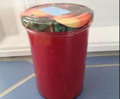 Mango-Johannisbeer-Marmelade