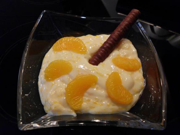 Mandarinen-Vanille-Creme aus dem Einfach lecker Kochbuch