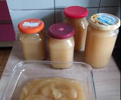 Apfelmus mit Amaretto