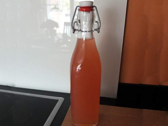 Rhabarbersaft - Rhabarbersirup