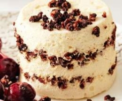 Vanillequarkcreme mit Pumpernickel-Crunch