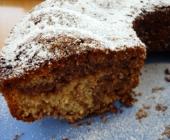 Schwarz-Weiß Kuchen mit Creme Fraiche