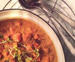 Süßkartoffel- Curry