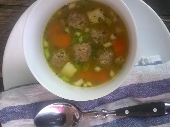 Vollwert Käseklößchen als Suppeneinlage