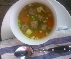 Vollwert Käseklößchen als Suppeneinlage