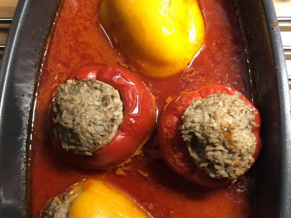 Gefüllte Paprika wie von meiner Oma