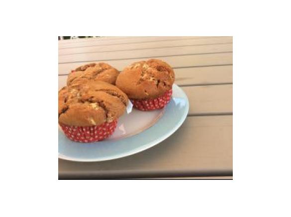 Bananen Erdbeer Muffins (vegan)